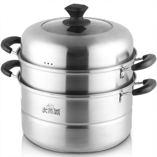 【美味生活 蒸滋味】Joyoung/九阳ZGH3001不锈钢蒸锅复底高盖 商品图1