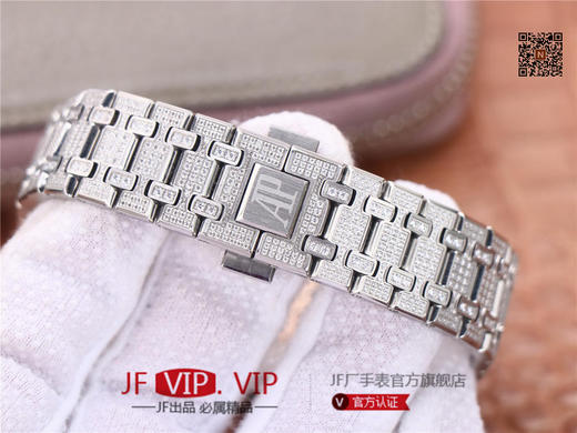 TZ爱彼皇家橡树系列15452男装满天星钻表，手工镶嵌1000多颗莫桑钻，搭载进口9015机芯改原装3120自动机械机芯 商品图8