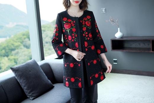 TQ-6239新款羊毛呢大衣外套 商品图2