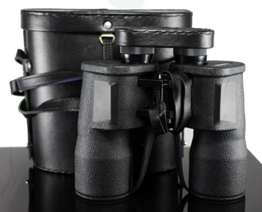 望远镜云光望远镜高倍t98式10x50双筒高清微光夜视带牛皮盒