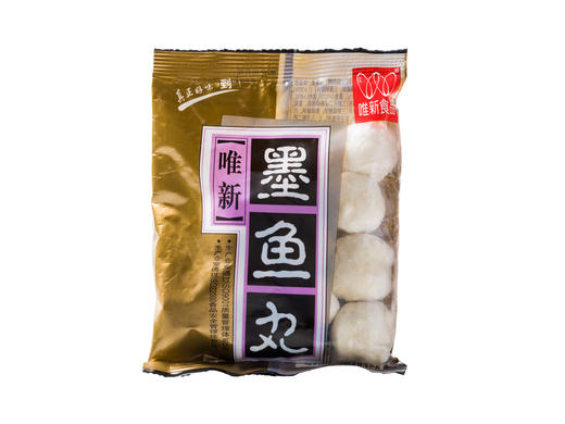 【冻品】唯新 125g墨鱼丸 商品图0