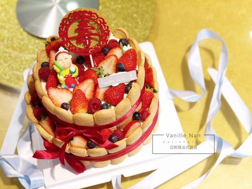 寿比南山鲜奶蛋糕 商品图0