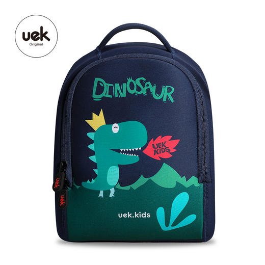 uek小书包幼儿园男宝宝女孩韩版卡通恐龙书包轻便1-3-5岁儿童背包 商品图4