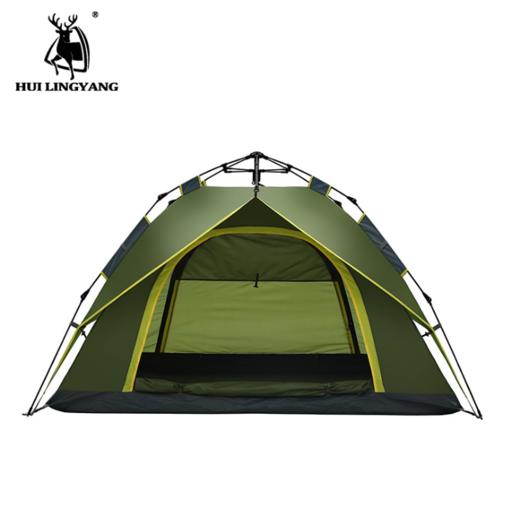 【帐篷】徽羚羊户外经典加大3-4人双层自动帐篷露营用品 商品图1