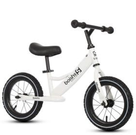 【自行车】儿童平衡车 无脚踏两轮自行车 12寸充气轮宝宝滑行车