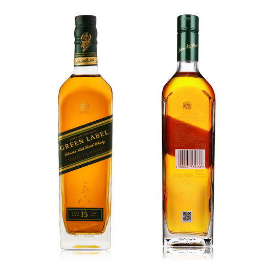 尊尼获加绿牌绿方15年威士忌750ml/1瓶/2瓶 商品图4