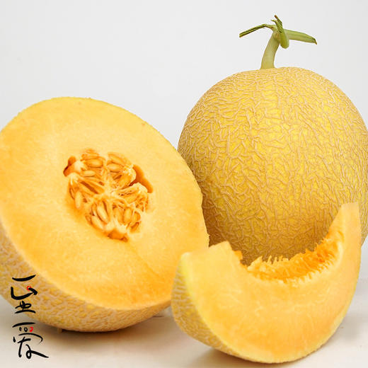 新疆 吐鲁番 至爱蜜瓜 一箱2瓜 净重6~7斤