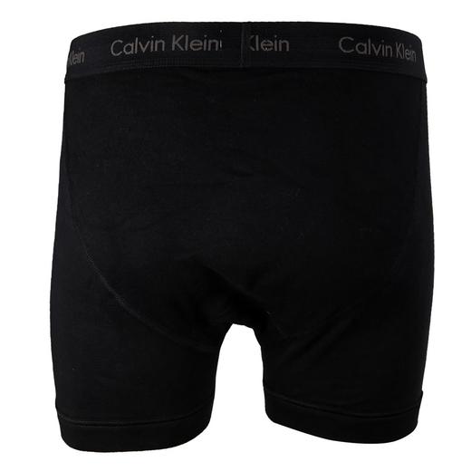 Calvin Klein/CK男式平角裤3条装黑色纯棉 NU3019-001JPY带授权招加盟代理 商品图2