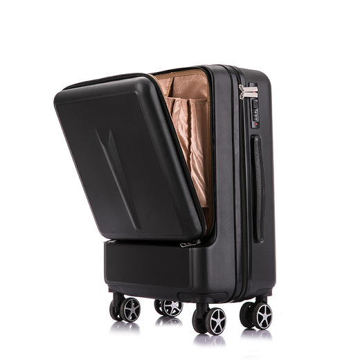 YF-758前置开口拉链拉杆箱ABS行李箱 商品图4