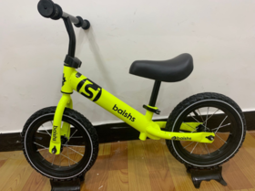 【自行车】儿童平衡车 充气滑行滑步车2-6岁两轮无脚踏溜溜自行车