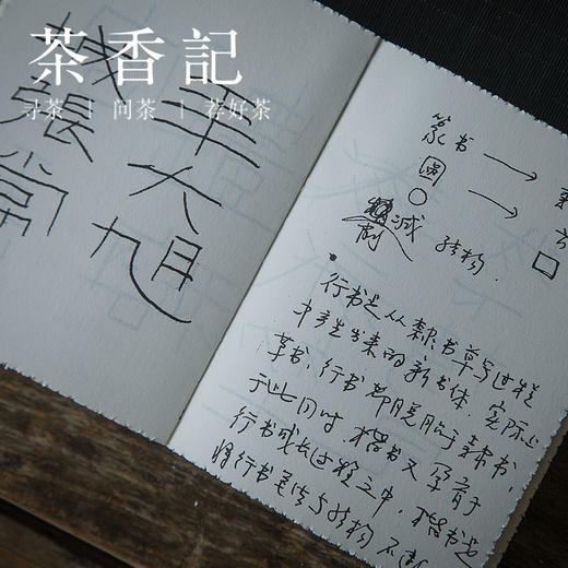 茶香记爱不释手洪卫艺术设计随笔记事手写涂鸦想象力