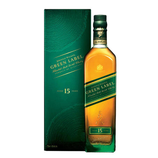 尊尼获加绿牌绿方15年威士忌750ml/1瓶/2瓶 商品图0