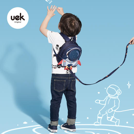 uek防走失背包宝宝男女育儿园幼儿园防走丢婴幼儿童小书包 商品图2