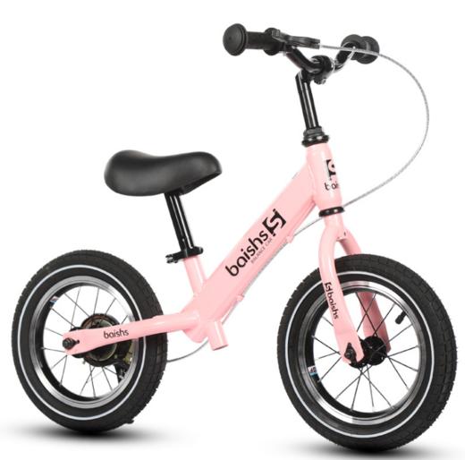 【自行车】儿童平衡车 2-6岁无脚踏两轮滑行车 12寸小孩溜溜自行车 商品图1