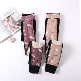 DF-107冬季蚕丝护膝保暖裤女士护腰打底裤