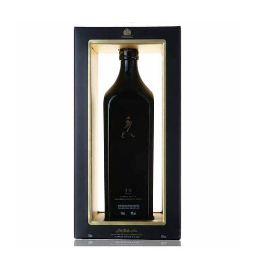 尊尼获加黑牌12年苏格兰100周年纪念版(08年)威士忌750ml/瓶 商品图0