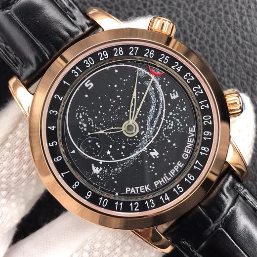 新力作 YL百达翡丽升级版星空6102天月款日内瓦苍穹系列🎉你可想象把星空佩戴在腕上吗？ 商品图3