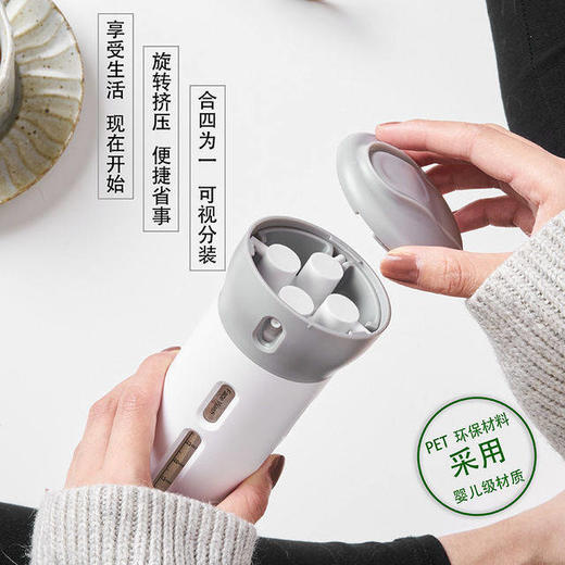 【出游必备 四合一乳液旅行分装瓶】日系四合一化妆品香水喷雾瓶洗发水沐浴露按压瓶. 商品图2