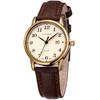 聚利时(Julius)手表女韩版时尚英伦系列复古学生防水石英表女士手表咖色JA-508LC 商品缩略图0