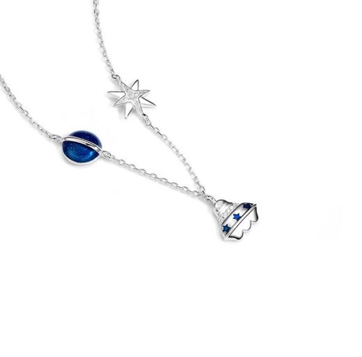 【首饰】S925纯银星空项链时尚 商品图2
