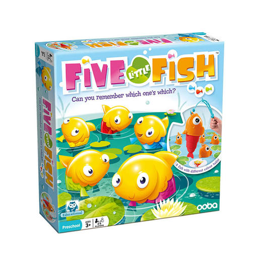 【集石桌游】鱼乐无穷 Five Little Fish 商品图0