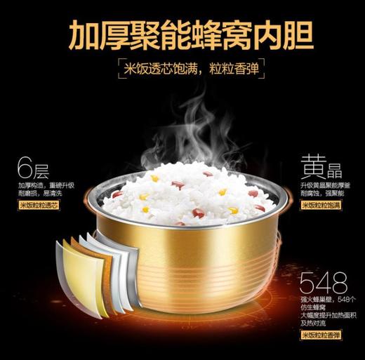 【家用电器】电饭煲*Midea/美的 MB-WFS4029电饭煲锅4L智能家用预约多功能3-5-6人 商品图2