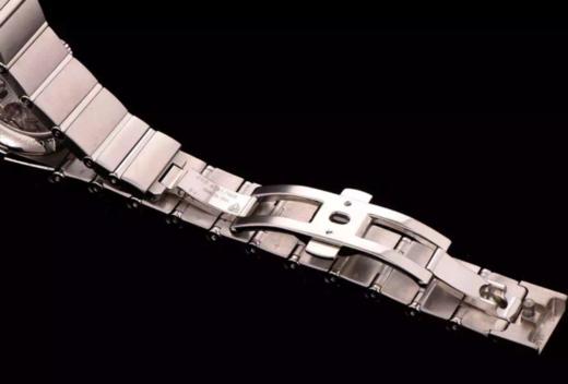 V6欧米茄星座123.10.27.20.57.001机械女士手表，精钢镀18k表链表壳，搭载定制版8520，全自动机械机芯，尺寸：27*13毫米，女士手表，精钢表带，透底 商品图5