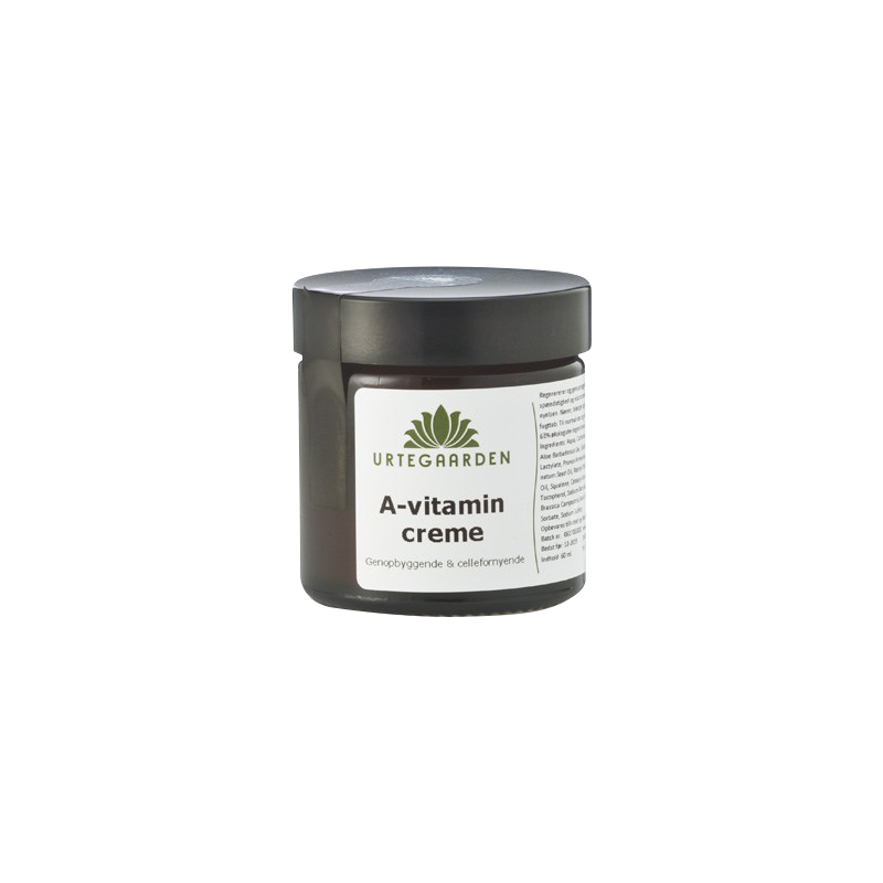 [丹麦]Urtegaarden维A面霜 60毫升. Urtegaarden A-vitamin creme 60ml