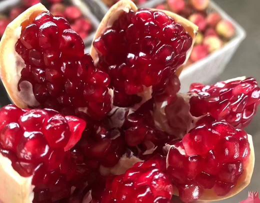 一颗红心赤焰软籽石榴无需吐籽酸甜多汁营养丰富粒粒爆汁晶莹剔透皮薄