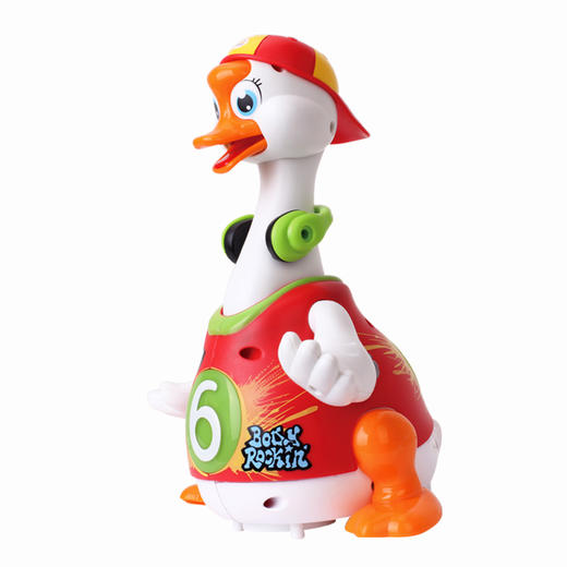 【会员价：74.27】汇乐玩具（HUILE TOYS） 益智玩具 儿童节礼物 摇摆鹅宝宝音乐电动爬行玩具 会唱歌跳舞鸭子  828 颜色随机 商品图3