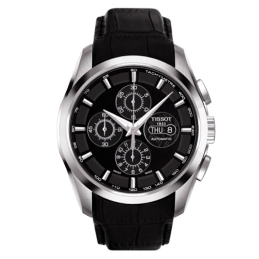 天梭 TISSOT 库图系列男士自动机械腕表 T035.614.16.051.00 商品图0