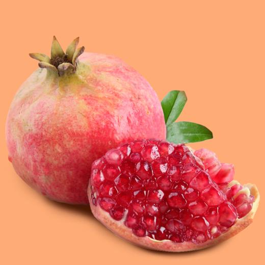 一颗红心赤焰软籽石榴无需吐籽酸甜多汁营养丰富粒粒爆汁晶莹剔透皮薄