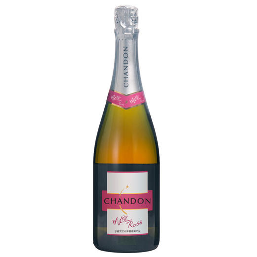 夏桐（Chandon）红酒 洋酒 Me 蜜粉红传统工艺半干高泡葡萄酒 750ml 商品图0