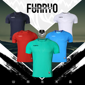 FUNRYO蜂锐自然之力足球比赛训练短袖男1933301