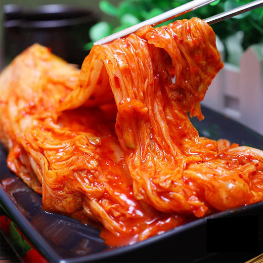 瓶装韩国泡菜辣白菜约480g/瓶（新旧包装随机发） 商品图1