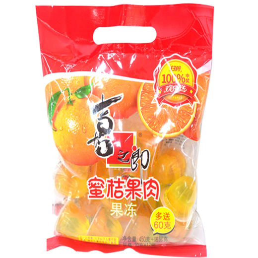 喜之郎中袋装果肉果冻30gX15 商品图0