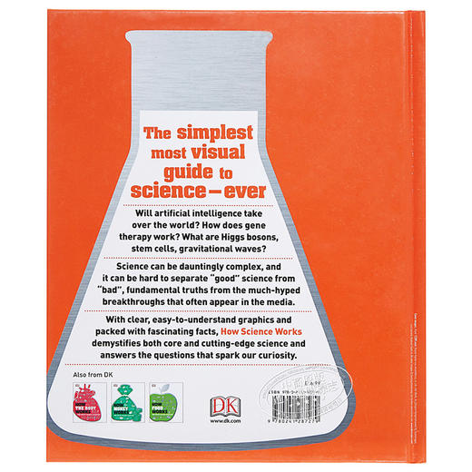 预售 【中商原版】科学如何运作 英文原版 DK-How Science Works DK科学百科 视觉图解 商品图1