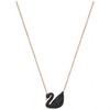 Swarovski/施华洛世奇玫瑰金/黑色玫瑰金镀金链大黑天鹅项链 天鹅吊坠 5204134JPY带授权招加盟代理 商品缩略图0