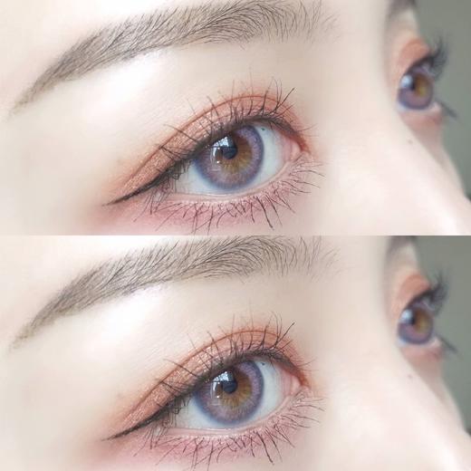 「高端美瞳 」doriscon pro+ x abucon 云梦紫 舒适度极高 14.2年抛美瞳 商品图0
