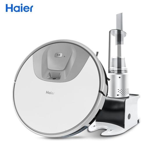 【家用电器】。海尔天眼智能扫地机器人家用全自动扫地拖地擦地一体机TS60BSC 商品图0