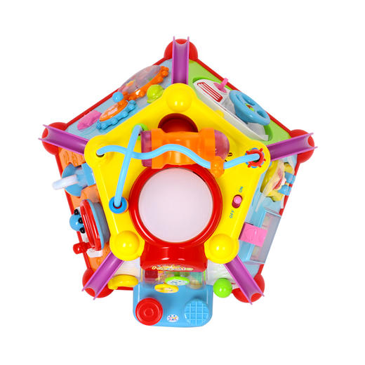 【会员价：91.82】汇乐玩具（HUILE TOYS）快乐小天地 806 幼儿早教玩具 多功能游戏台 商品图3