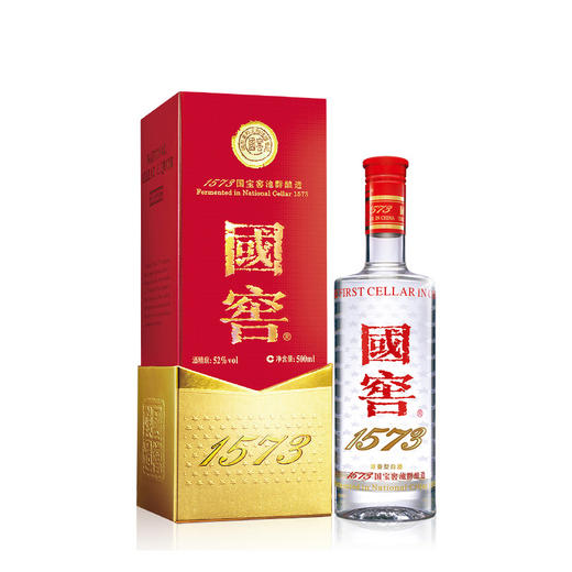 泸州老窖 国窖1573 浓香型白酒52度500ml/1瓶/2瓶 商品图0