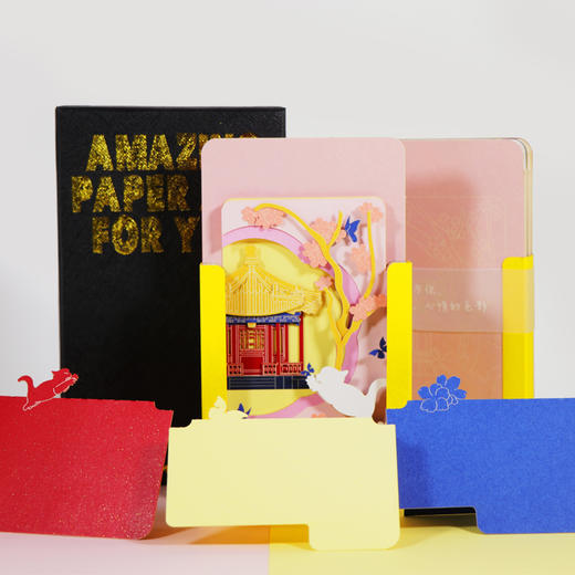 【宫里手撕便签】四季宫猫 立体手撕记事本 商品图11