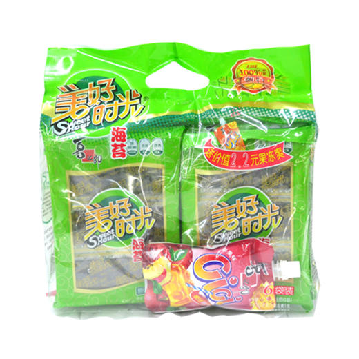 喜之郎美好时光原味海苔4.5g*6 商品图0