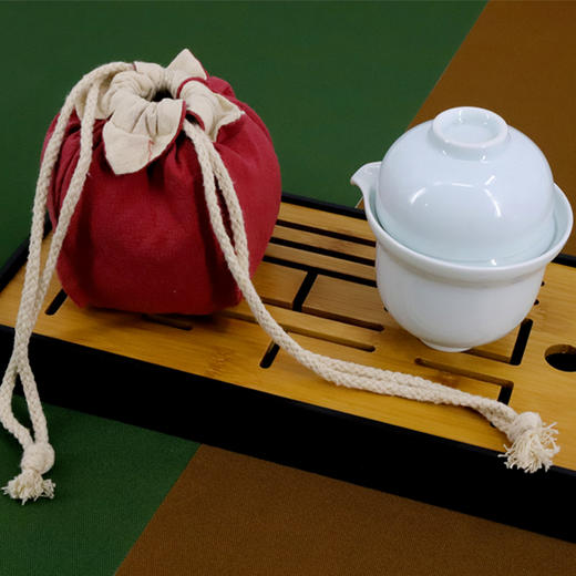 影青一壶二杯旅行套装 商品图1