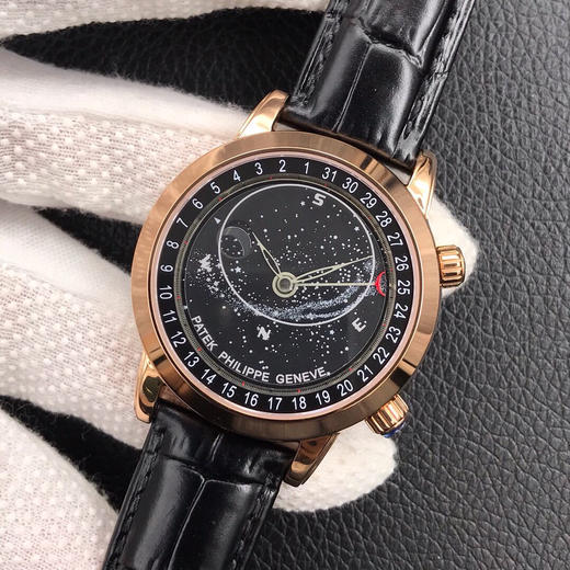 新力作 YL百达翡丽升级版星空6102天月款日内瓦苍穹系列🎉你可想象把星空佩戴在腕上吗？ 商品图2