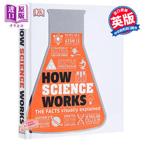 预售 【中商原版】科学如何运作 英文原版 DK-How Science Works DK科学百科 视觉图解