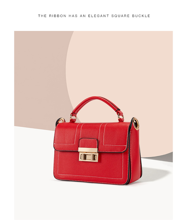 gliya/歌莉娅 单肩小包包韩版潮2019新款个性时尚百搭斜挎女包复古包