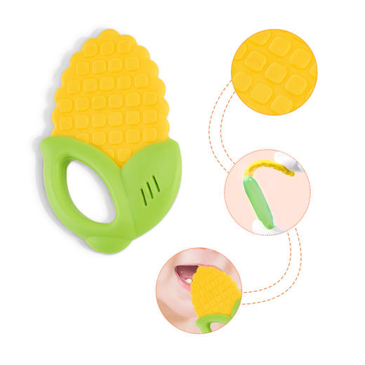 【会员价：31.09】澳贝（AUBY）婴儿摇铃牙胶宝宝新生儿玩具0-6-12个月0-1岁放心煮摇铃5pcs礼盒 461516【新旧配色随机发货】 商品图0