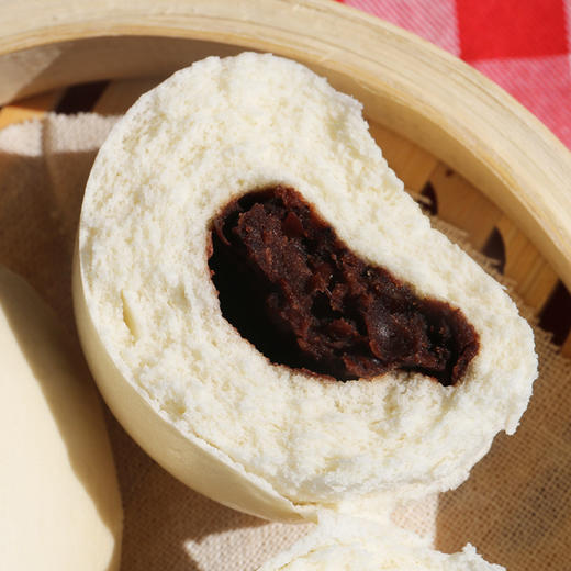 【手工特色主食】戗面大豆包  手工制作  口感松软蓬松 内馅饱满 400g 商品图1